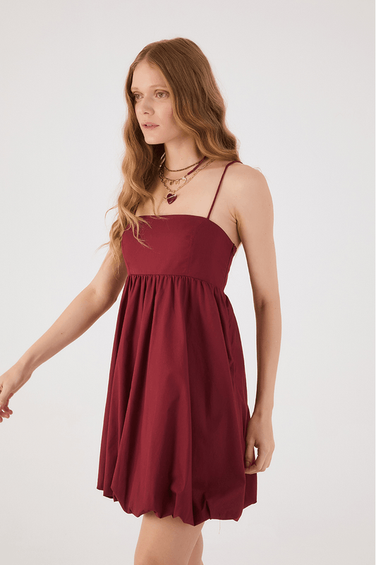 Cotton Balloon Dress