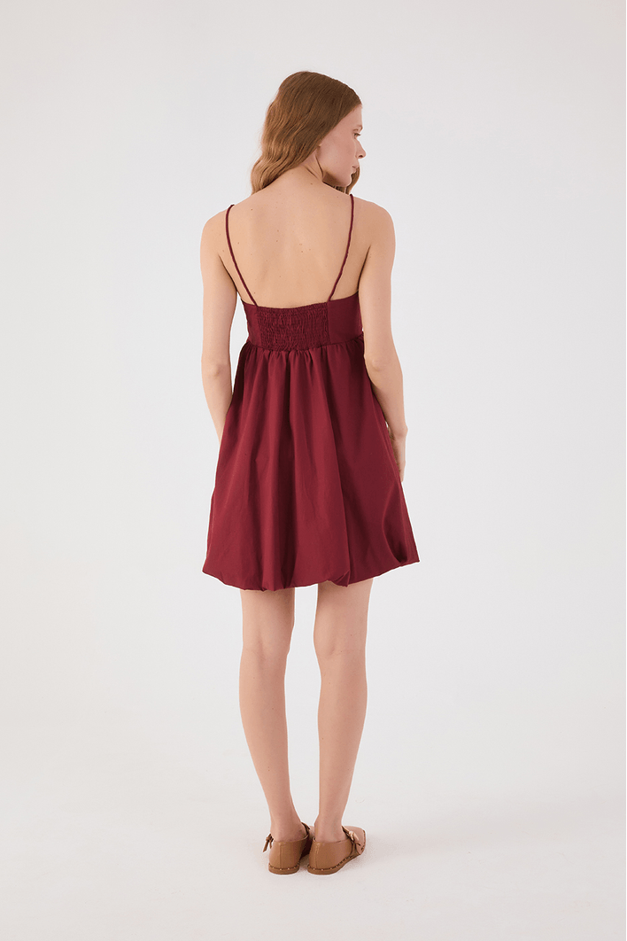 Cotton Balloon Dress